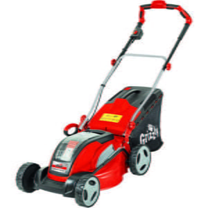 Grizzly Tools 40 Volt Grizzly ARM4041 Cordless 41cm Lawnmower with 2 x Battery & Charger (40V)