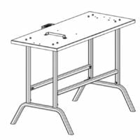 Handy Log Splitter Table and Stand for THLS-4 / THLS-6