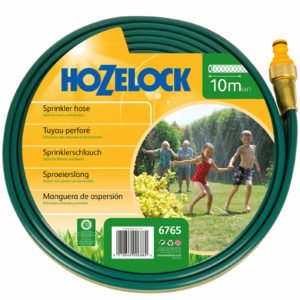 Hozelock Flat Water Sprinkler and Soaker Hose Pipe 10m