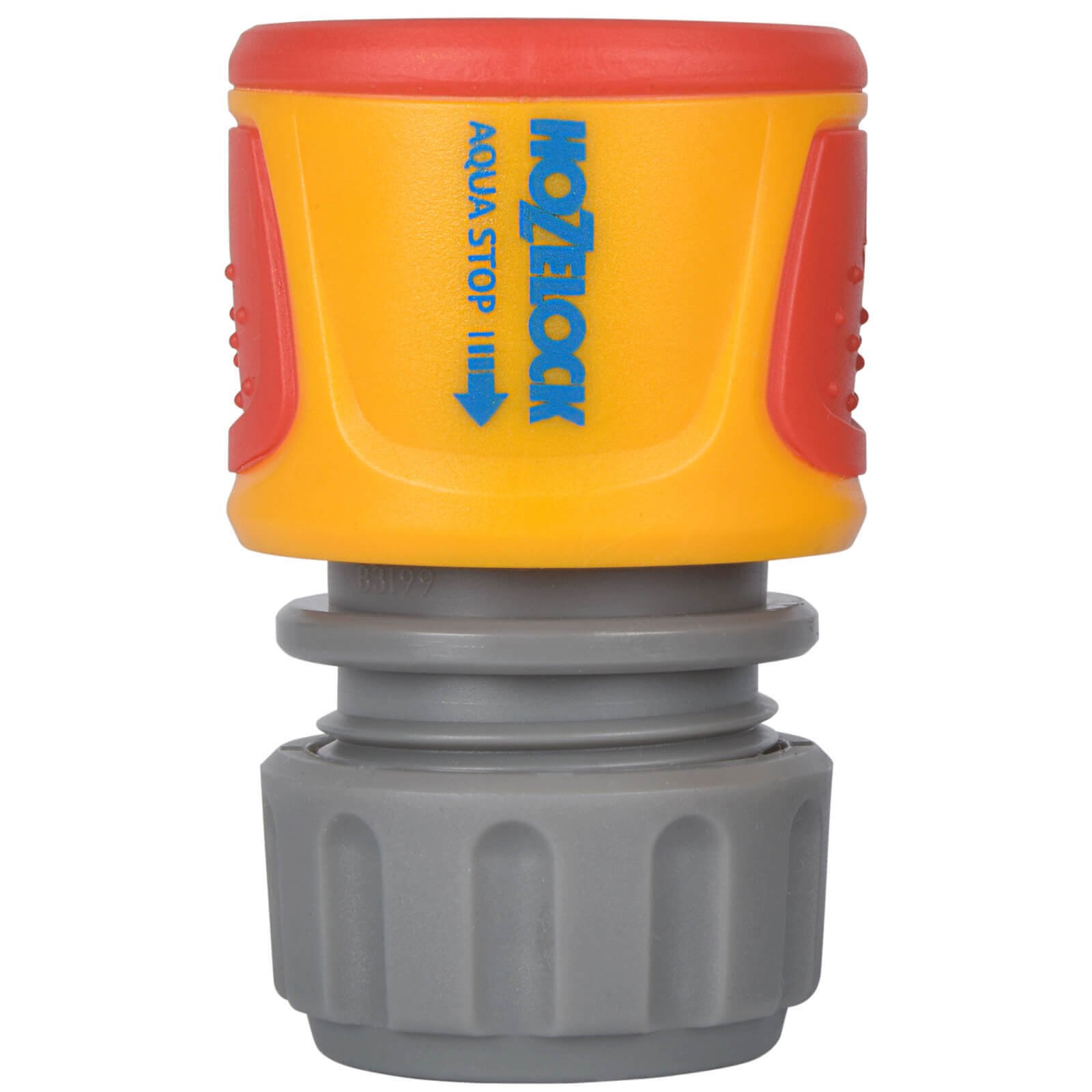 Hozelock Soft Touch Waterstop Hose Pipe End Connector 1 2