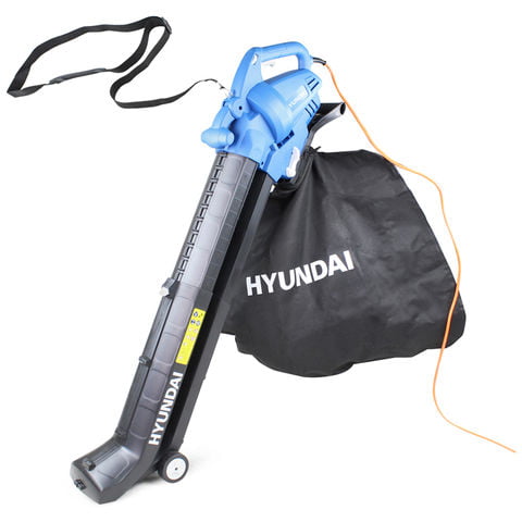 Hyundai Hyundai HYBV3000E 3-in-1 Electric Garden Vacuum, Leafblower & Mulcher (230V)