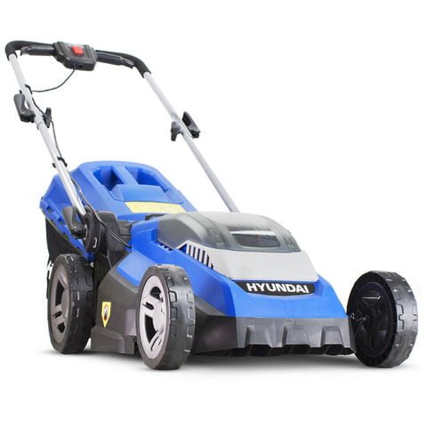 Hyundai Hyundai HYM40LI380P 40V Lithium-Ion Cordless Battery Powered Roller Lawnmower - 38cm Cutting Width With Battery & Charger