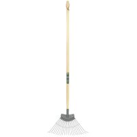 Kew Gardens Carbon Steel Heavy Duty Lawn Rake 1.3m