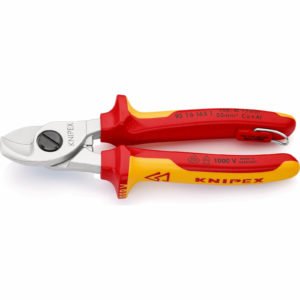 Knipex 95 16 VDE Insulated Tethered Cable Shears Pliers 165mm