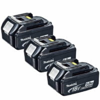 Makita BL1850B 18v Cordless Li-ion Battery 5ah Pack of 3