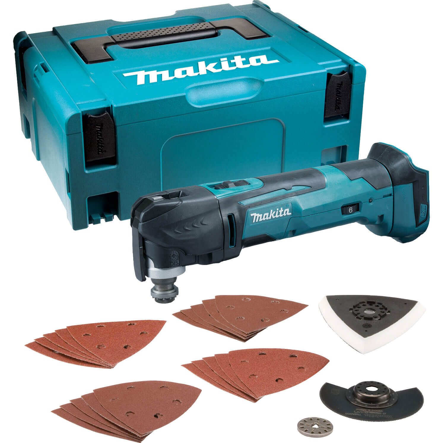 Makita DTM51 18v LXT Oscillating Multi Tool No Batteries No Charger Case & Accessories - Garden Equipment Review