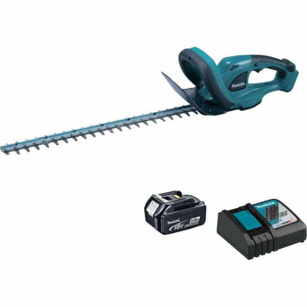 Makita DUH523 18v LXT Cordless Hedge Trimmer 520mm 1 x 5ah Li-ion Charger