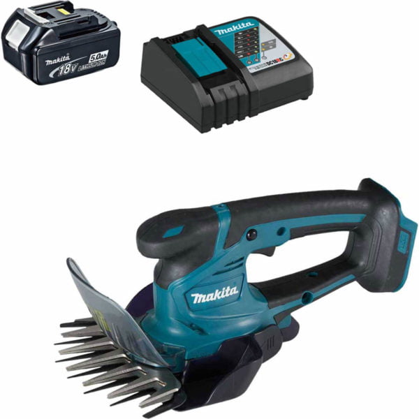 Makita DUM604 18V LXT Cordless Grass Shears 1 x 5ah Li-ion Charger