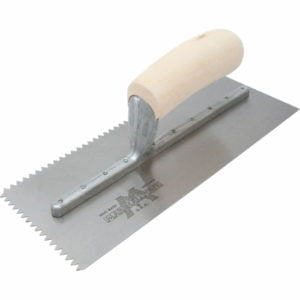 Marshalltown Notched Serrated Plasterers Trowel 3/16"