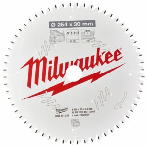 Milwaukee Negative Rake Circular Mitre Saw Blade 305mm 60T 30mm