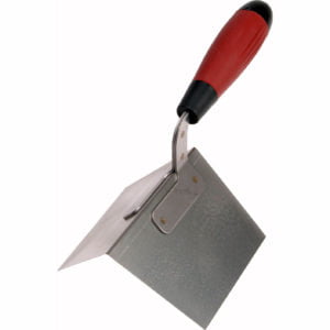Ragni External Dry Lining Angled Trowel Stainless Steel 5" 3" 1/4"