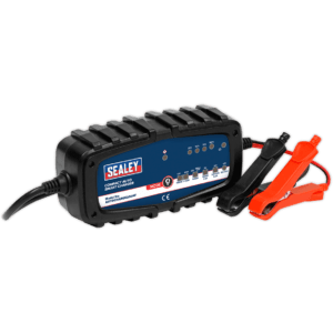 Sealey 200HF Compact Auto Smart 2amp Battery Charger 6v or 12v