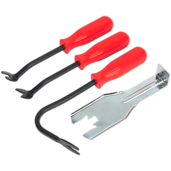 Sealey 4 Piece Trim Clip Removal Tool Kit