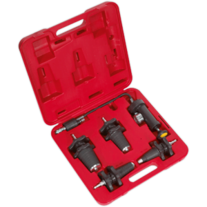 Sealey 5 Piece Cooling System Pressure Tester Set