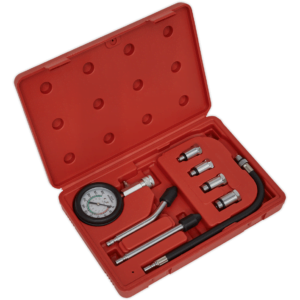 Sealey 6 Piece Compression Test Kit