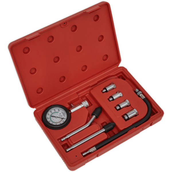 Sealey 6 Piece Compression Test Kit