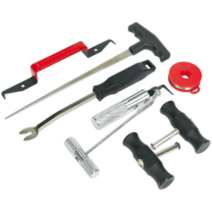 Sealey 7 Piece Windscreen Removal Tool Kit
