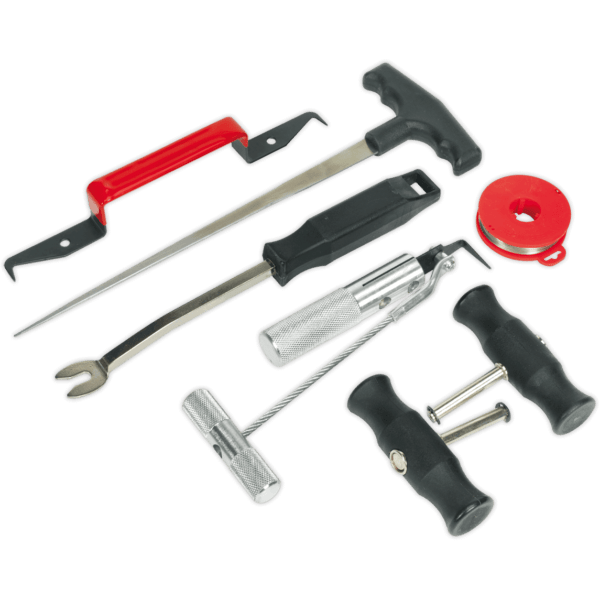 Sealey 7 Piece Windscreen Removal Tool Kit