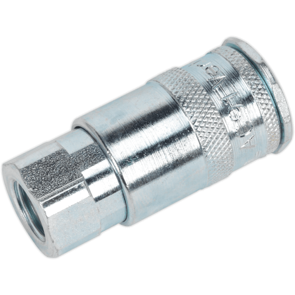 Sealey Air Line Coupling BSP Female Thread 1/4" BSP Pack of 1