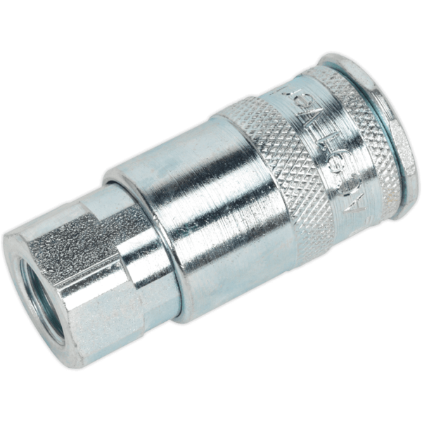 Sealey Air Line Coupling BSP Female Thread 1/4" BSP Pack of 5