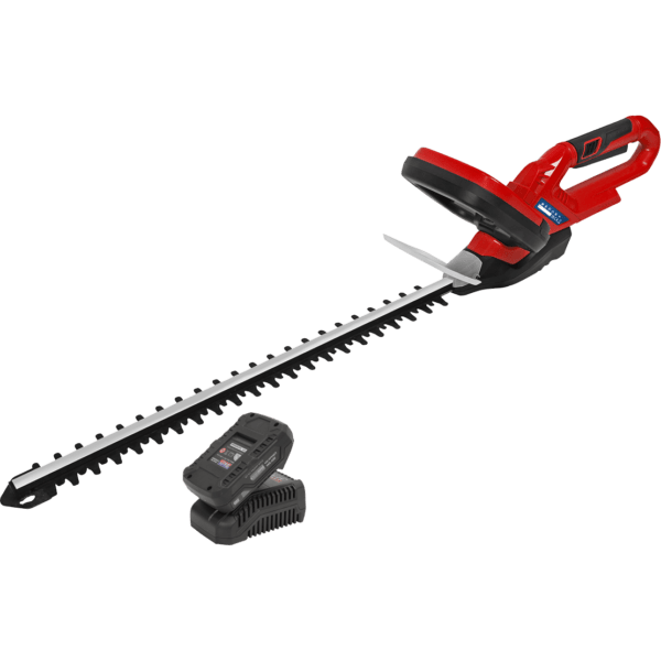 Sealey CHT20V 20v Cordless Hedge Trimmer 520mm 1 x 2ah Li-ion Charger