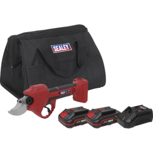 Sealey CP20VPS 20v Cordless Pruning Shears 2 x 2ah Li-ion Charger Bag