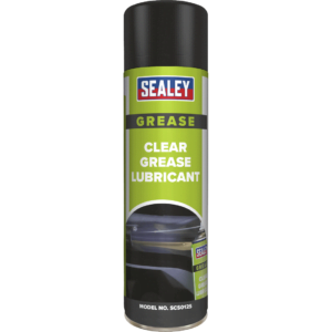 Sealey Clear Grease Lubricant Spray 500ml Pack of 1