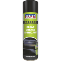 Sealey Clear Grease Lubricant Spray 500ml Pack of 1