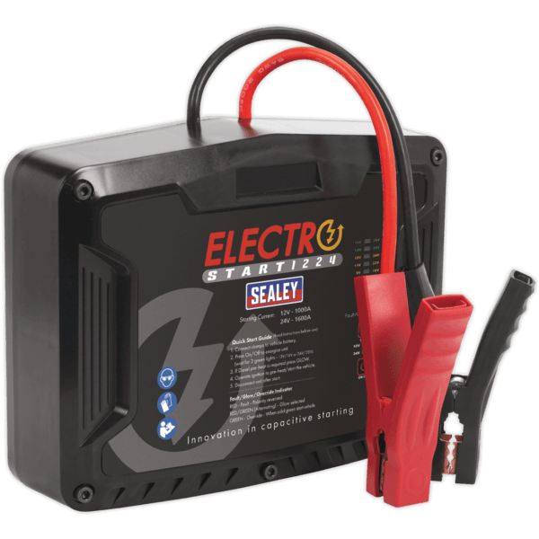 Sealey ElectroStart 1224 Batteryless Power Start Jump Starter 12v or 24v