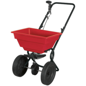 Sealey Light Push Feed, Grass and Salt Broadcast Spreader 27kg