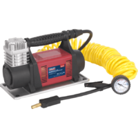 Sealey MAC06 12v Heavy Duty Mini Air Compressor 12v