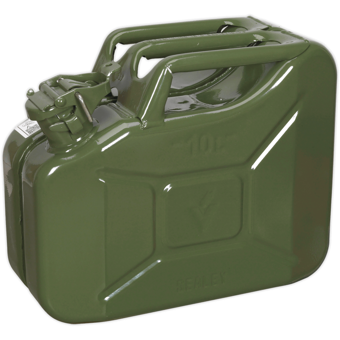 Sealey Metal Jerry Can 10l Green - Garden Equipment Review