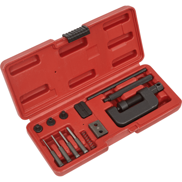 Sealey Motorcycle Chain Breaker and Riveting Tool Kit