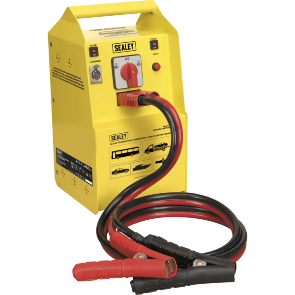 Sealey POWERSTART500 Jump Starter and Power Pack 12v or 24v