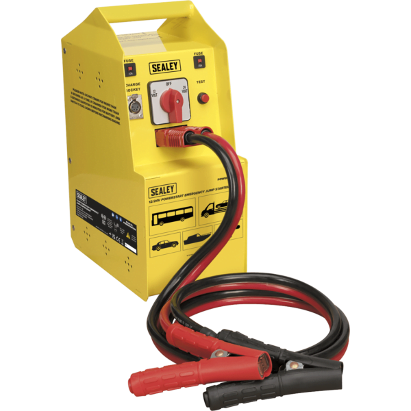 Sealey POWERSTART900 Jump Starter and Power Pack 12v or 24v