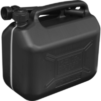 Sealey Plastic Fuel Can 10l Black