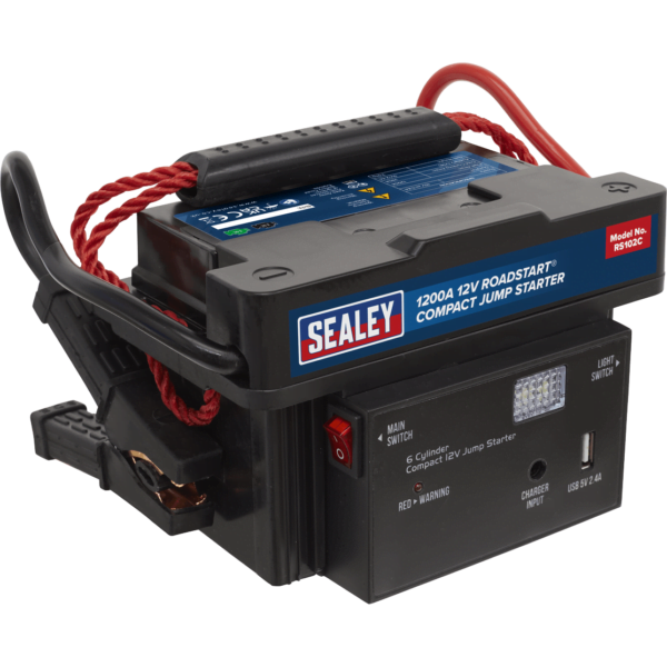 Sealey RS102C RoadStart Compact Jump Starter 12v