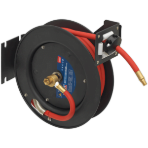 Sealey Retractable Air Line Hose Reel 10mm 8m