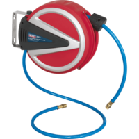 Sealey Retractable Air Line Hose Reel 6.5mm 6.5m