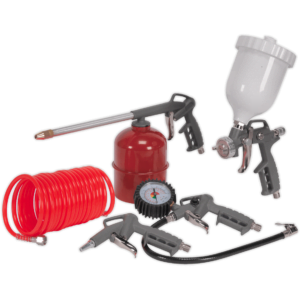 Sealey SA33G 5 Piece Air Tool and Accessory Kit