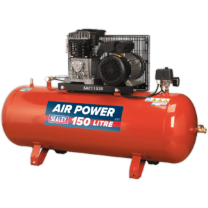 Sealey SAC1153B Belt Drive Air Compressor 150 Litre 240v