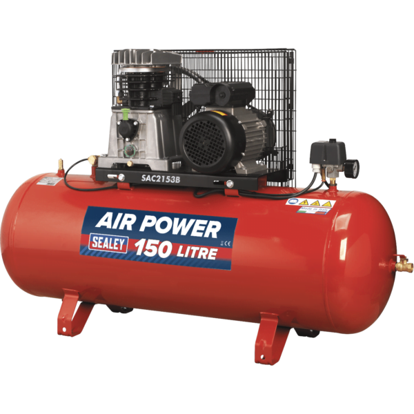 Sealey SAC2153B Air Compressor 150 Litre 240v