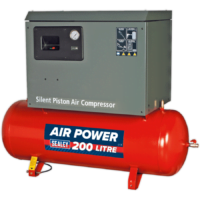 Sealey SAC2203BLN Air Compressor 200 Litre 240v