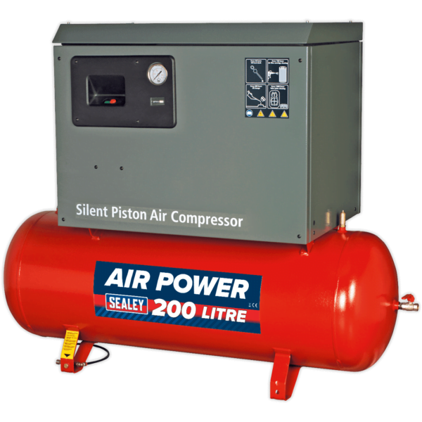 Sealey SAC2203BLN Air Compressor 200 Litre 240v