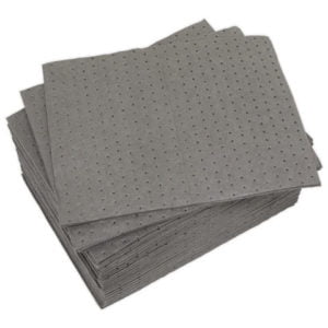 Sealey Sealey SAP01 Spill Absorbent Pad Pack of 100