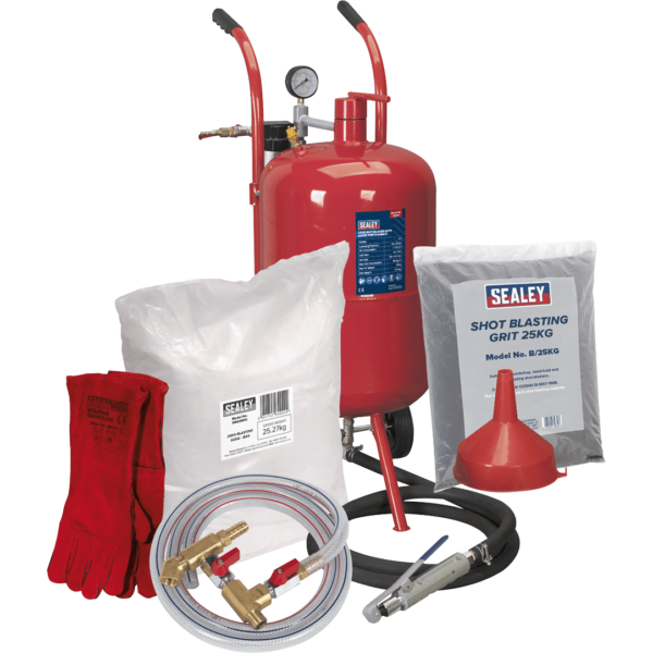 Sealey Shot and Soda Blasting Kit