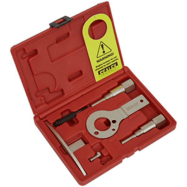 Sealey VSE5961 Diesel Engine Timing Tool Kit for Alfa Romeo, Fiat, Lancia 1.6D, 1.9D, 2.0D, 2.4D