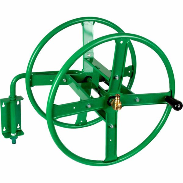 Sirius Wall Mounted Empty Metal Hose Reel