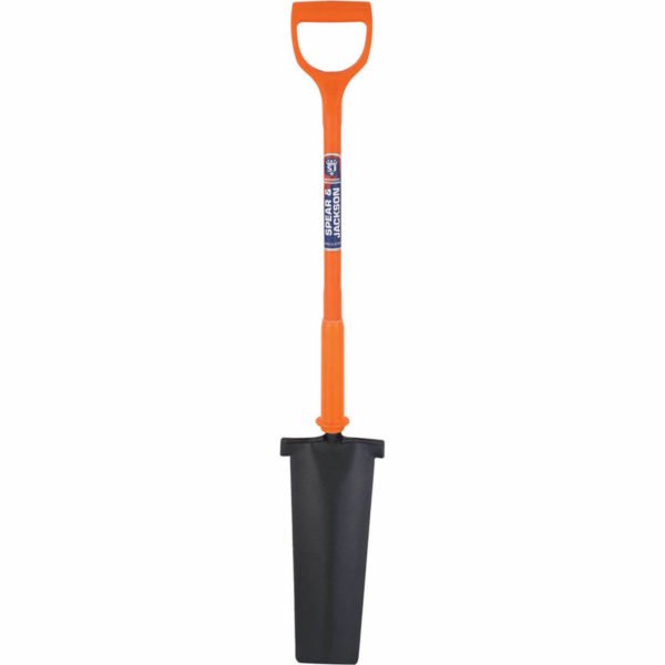 Spear and Jackson Neverbend Insulated Treaded Newcastle Drainer Treaded Contractors Shovel