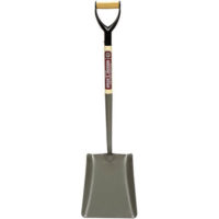 Spear and Jackson Neverbend Solid Socket Square Mouth Contractors Shovel